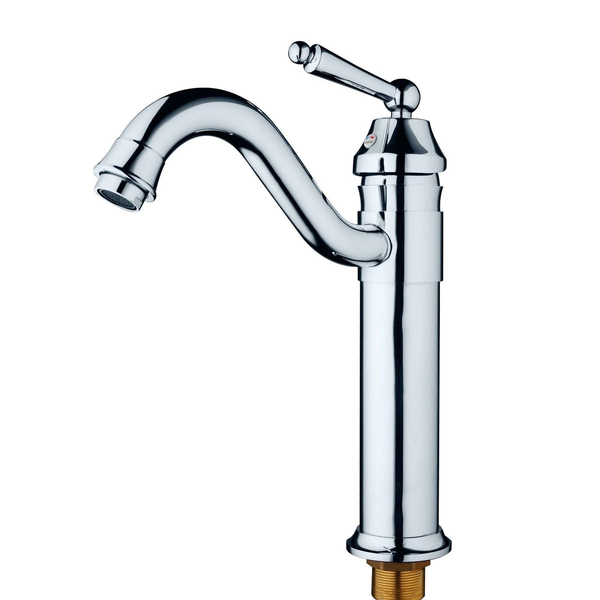 Mitigeur de lavabo rétro chromé Badique