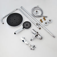 Badique regendouche set chroom