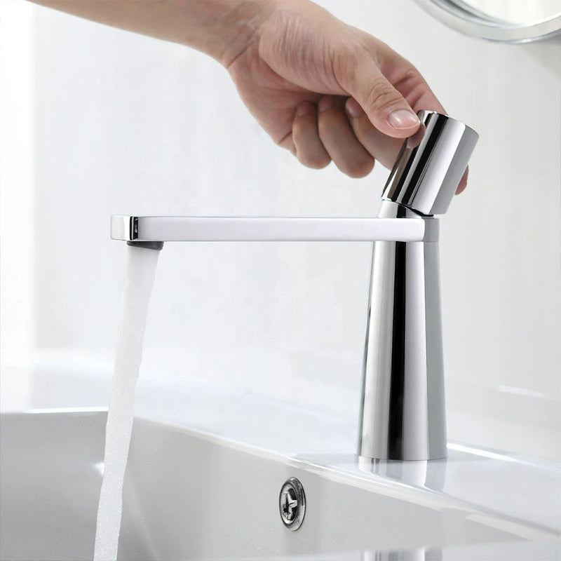 Chroom wastafelkraan mengkraan – glans chroom