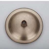 Antique bronze built-in shower