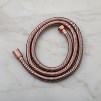Nostalgic Copper-Colored Surface-Mounted Rain Shower with a Classic Look
