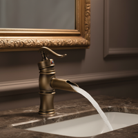 Robinet de lavabo Badique en bronze classique