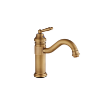 Mitigeur de lavabo classique Badique en bronze