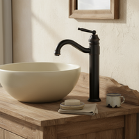 Badique Luxe Olie Bronzen Wastafelkraan
