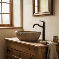 Badique Luxe Olie Bronzen Wastafelkraan