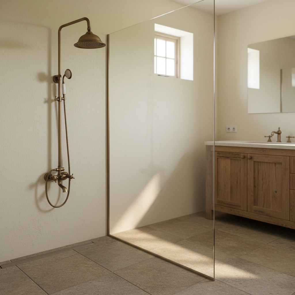 Badique Bronzen opbouw douche-set