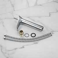 Mitigeur de lavabo haut cascade en chrome