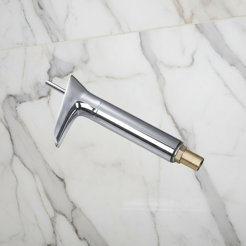 Mitigeur de lavabo haut cascade en chrome