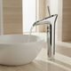 Mitigeur de lavabo haut cascade en chrome