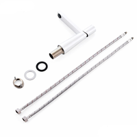 Wastafelkraan mengkraan – wit