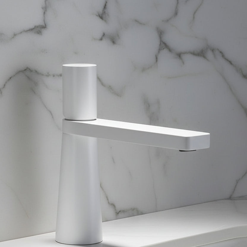 Wastafelkraan mengkraan – wit