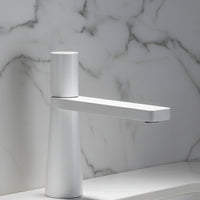 Wastafelkraan mengkraan – wit