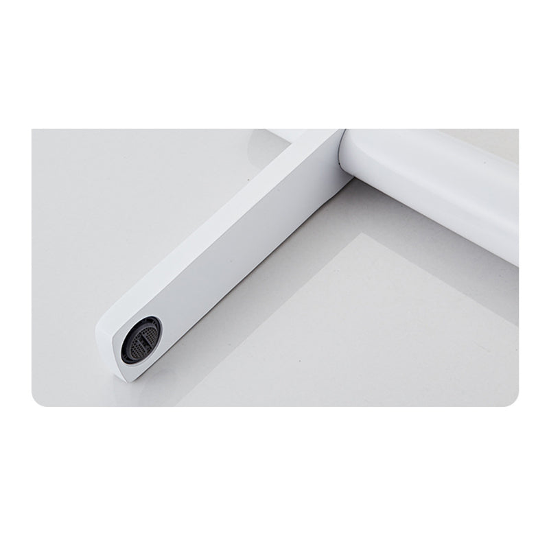 Wastafelkraan mengkraan – wit