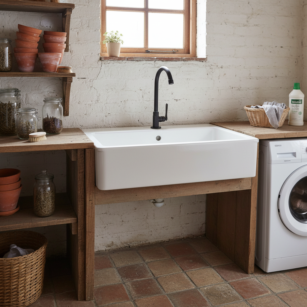 Matte black cold water tap