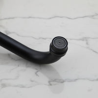 Nostalgic built-in mixer tap with black finish, including built-in part