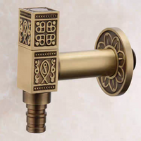 Hoekkraan koud water – Bronskleur decoratief