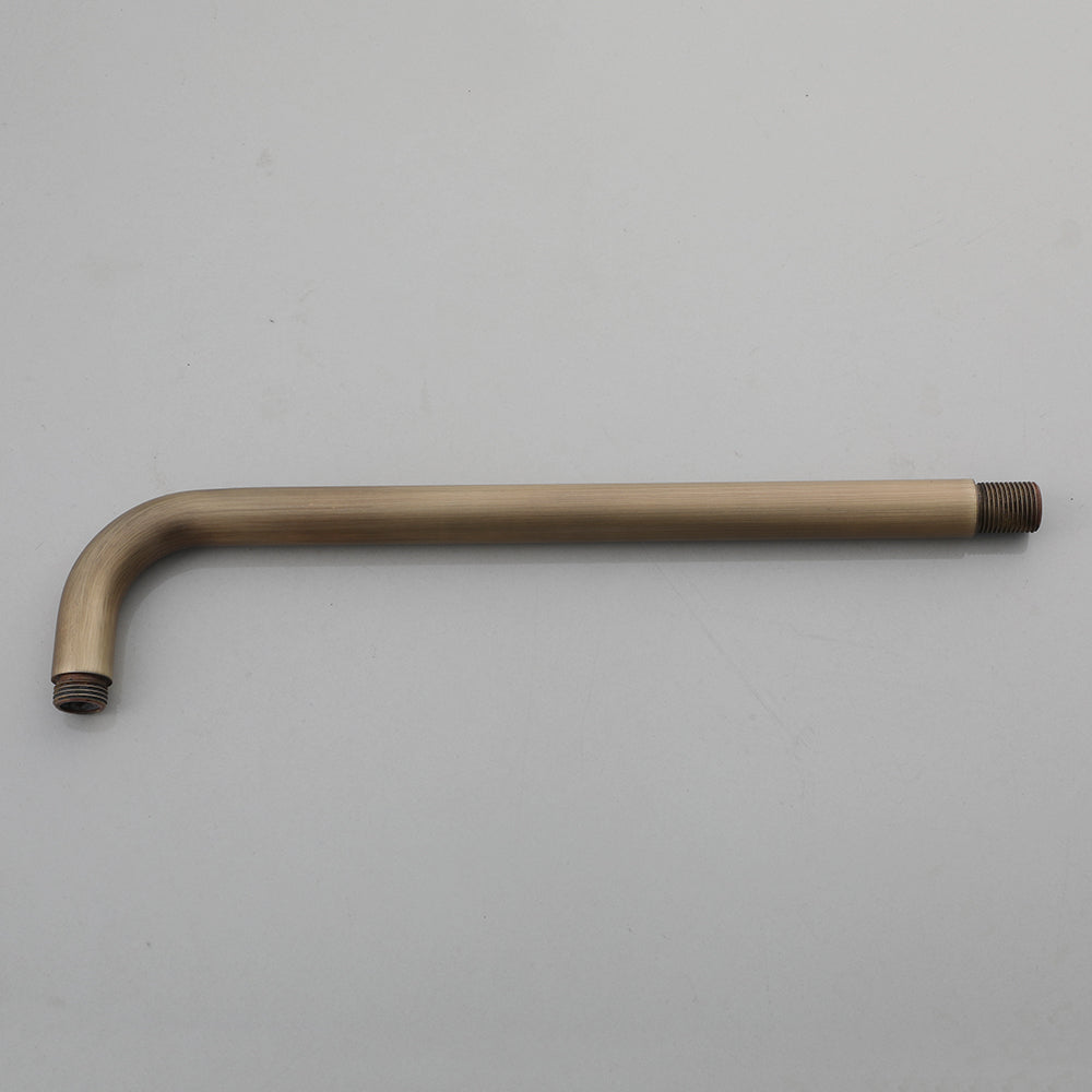 Bronze shower arm wall mount