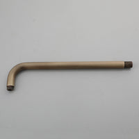 Bronze shower arm wall mount