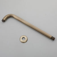 Bronze shower arm wall mount