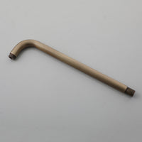 Bronze shower arm wall mount