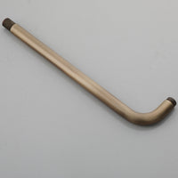 Bronze shower arm wall mount