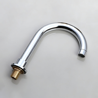 Elegante 3-teilige Aufputz-Mischbatterie in Chrom