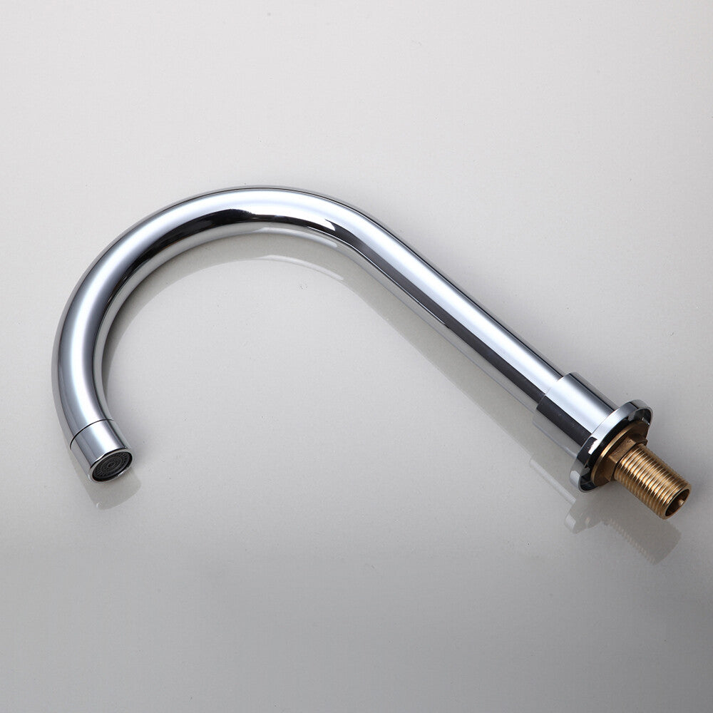 Elegante 3-teilige Aufputz-Mischbatterie in Chrom