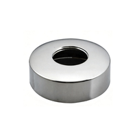 Chroom rozet rond 60 mm