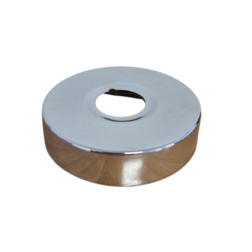 Chroom rozet 80 mm | Afdekrozet kraan