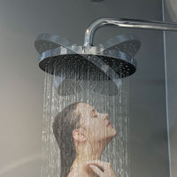 Chroom opbouw regendouche set met mengkraan