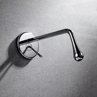 Chroom muurkraan – inbouw mengkraan