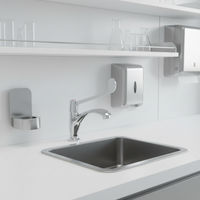 Medische Koudwaterkraan met Elleboogbediening