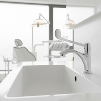 Medische Koudwaterkraan met Elleboogbediening