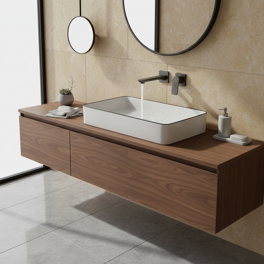 Built-in wall tap gun metal mixer tap