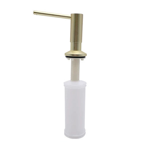 Inbouw Zeepdispenser Geborsteld Goud 350ml