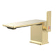 Brushed gold washbasin faucet | Modern design 