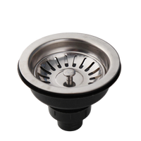 Gootsteenafvoer – Geborsteld nikkel