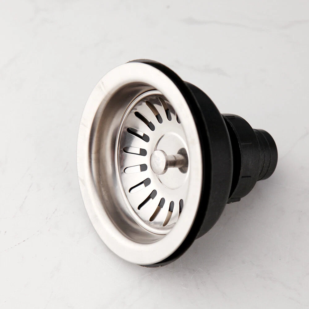 Gootsteenafvoer – Geborsteld nikkel