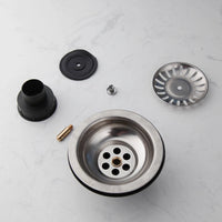 Gootsteenafvoer – Geborsteld nikkel