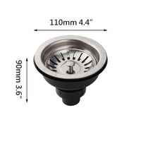 Gootsteenafvoer – Geborsteld nikkel