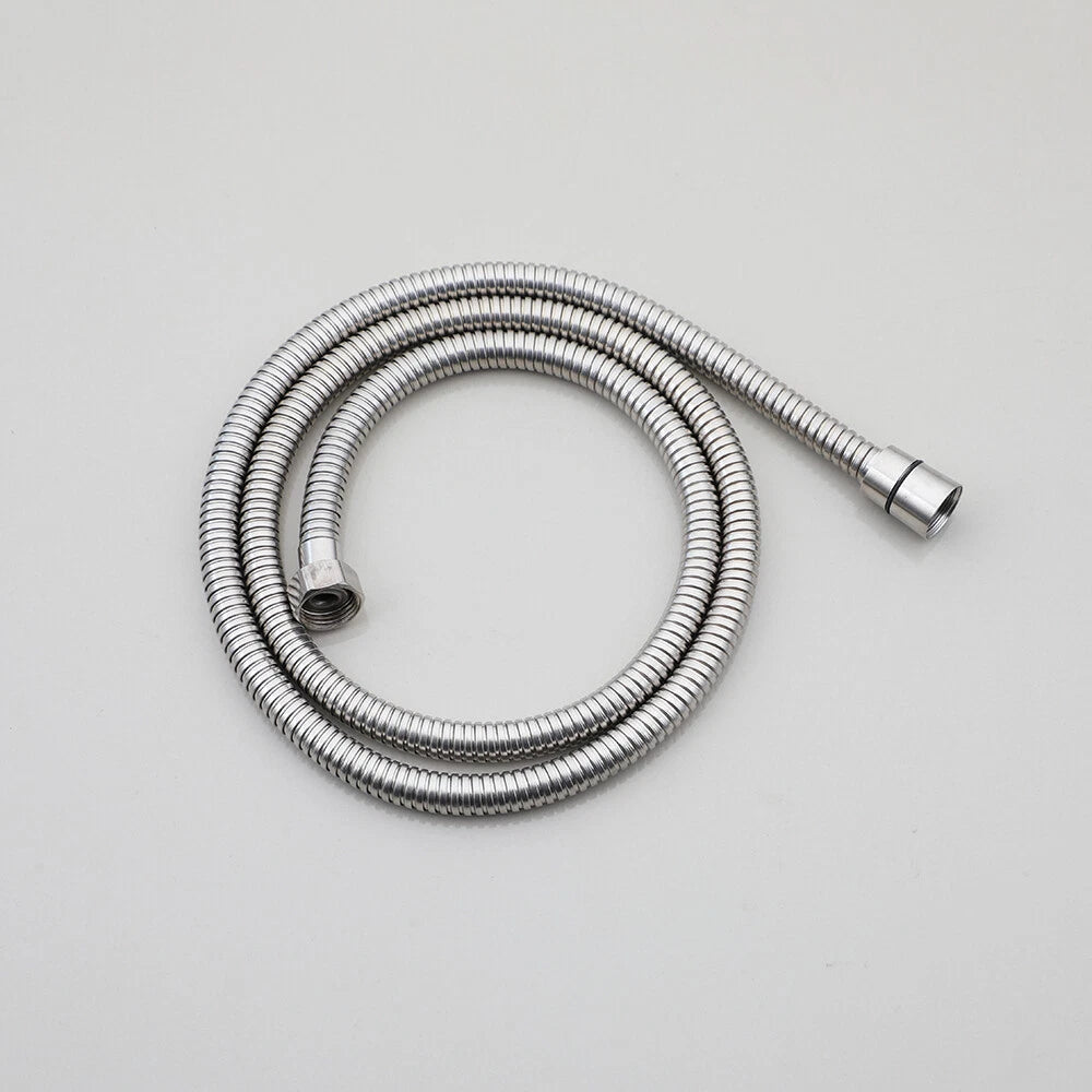 Minimalistische opbouw doucheset 3-weg – geborsteld nikkel