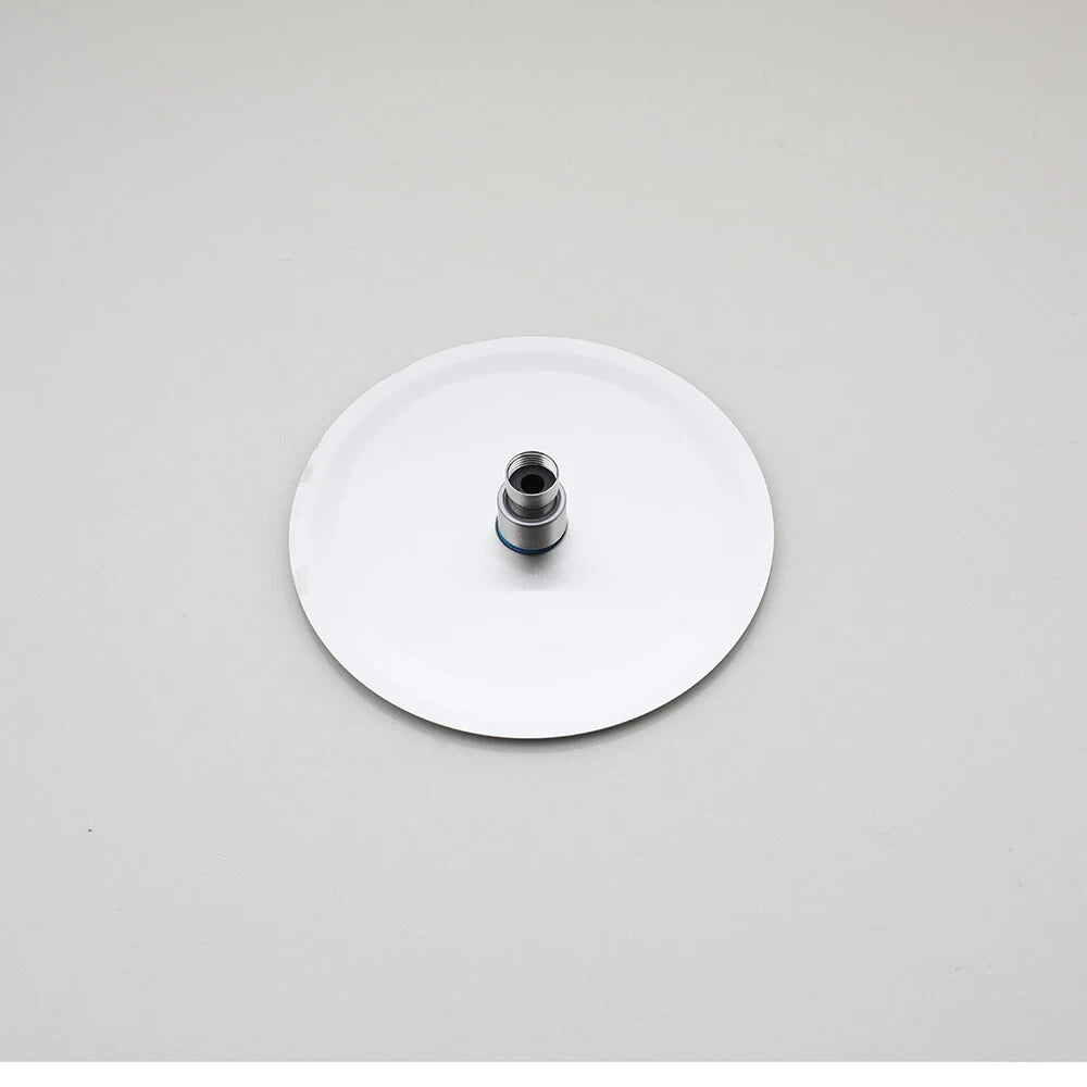 Minimalistische opbouw doucheset 3-weg – geborsteld nikkel