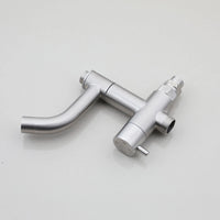 Minimalistische opbouw doucheset 3-weg – geborsteld nikkel