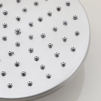 Opbouw regendouche met draaibare baduitloop – geborsteld nikkel