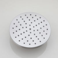 Opbouw regendouche met draaibare baduitloop – geborsteld nikkel