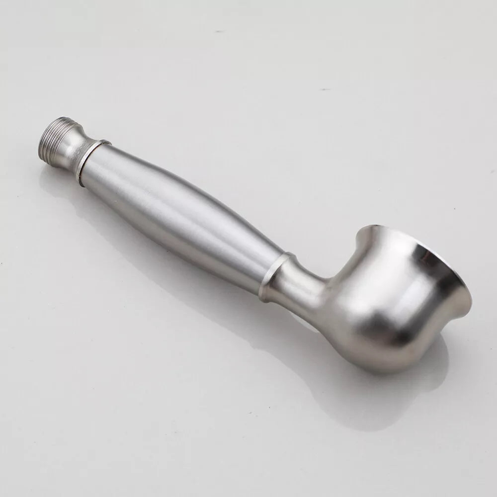 Opbouw regendouche met draaibare baduitloop – geborsteld nikkel