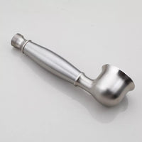 Opbouw regendouche met draaibare baduitloop – geborsteld nikkel