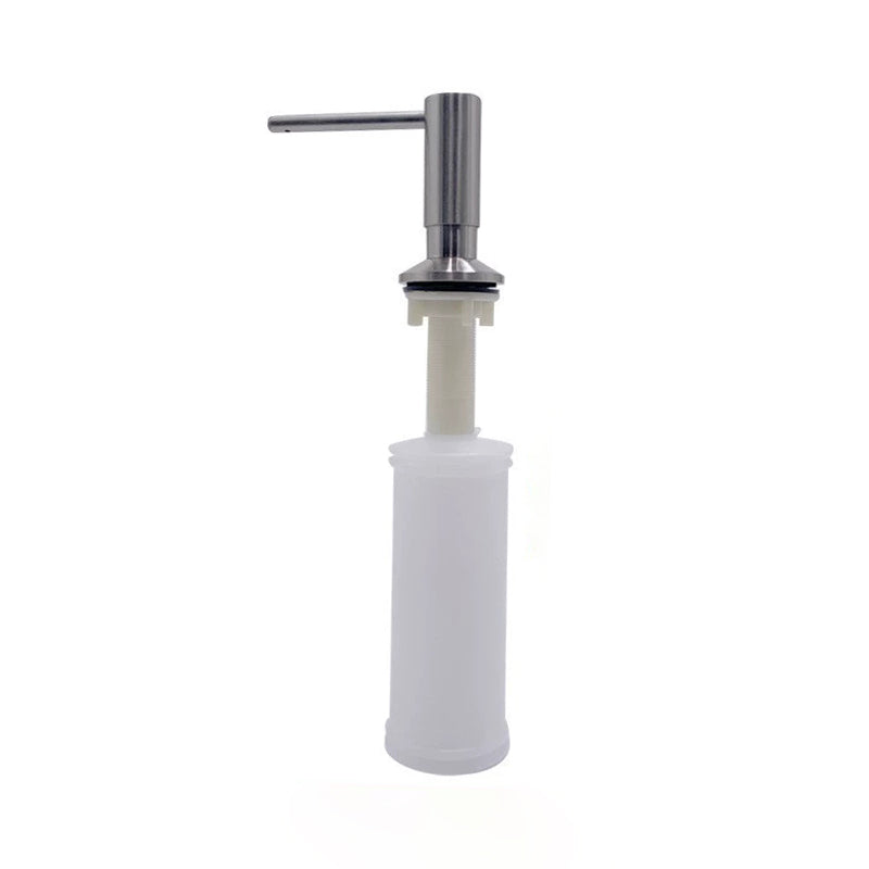 Inbouw Zeepdispenser Geborsteld Nikkel 350ml