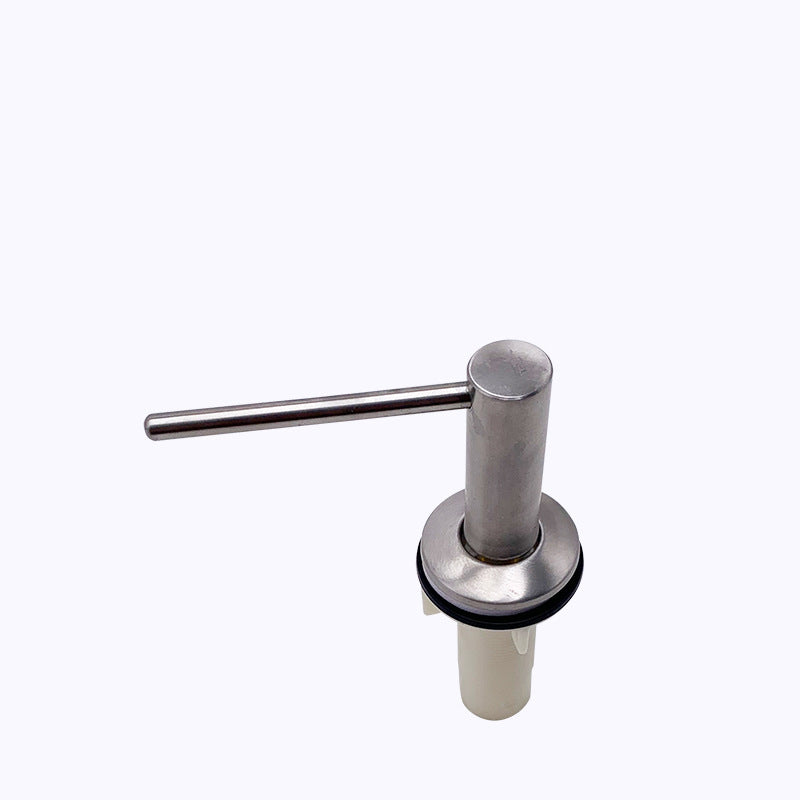 Inbouw Zeepdispenser Geborsteld Nikkel 350ml