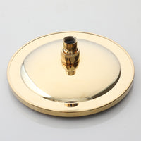 Ronde goudkleurige douchekop – 200 mm